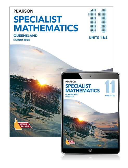 Pearson Specialist Mathematics Queensland 11 Student Book with eBook