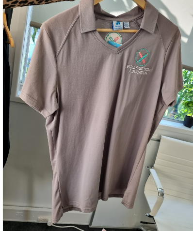 Ladies Tan Polo