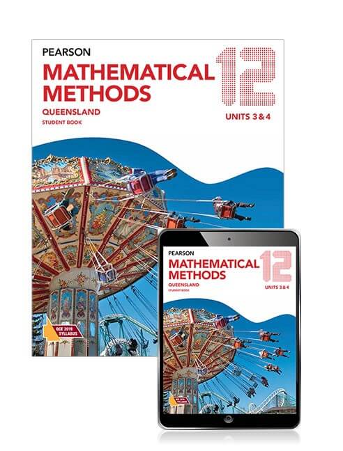 Pearson Mathematical Methods Queensland 12 Student Book with eBook