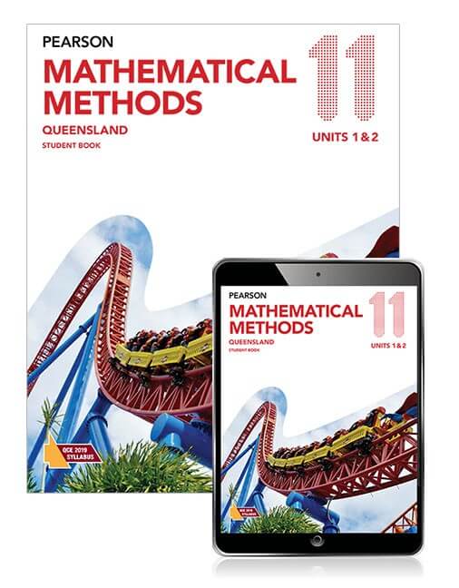 Pearson Mathematical Methods Queensland 11 Student Book with eBook