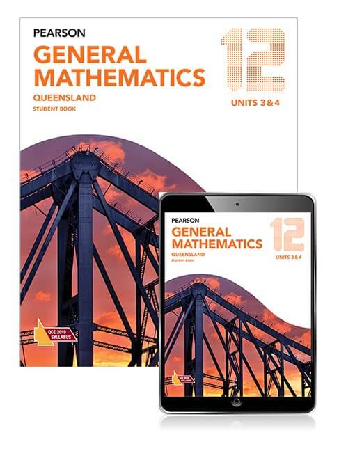 Pearson General Mathematics Queensland 12 Student Book with eBook