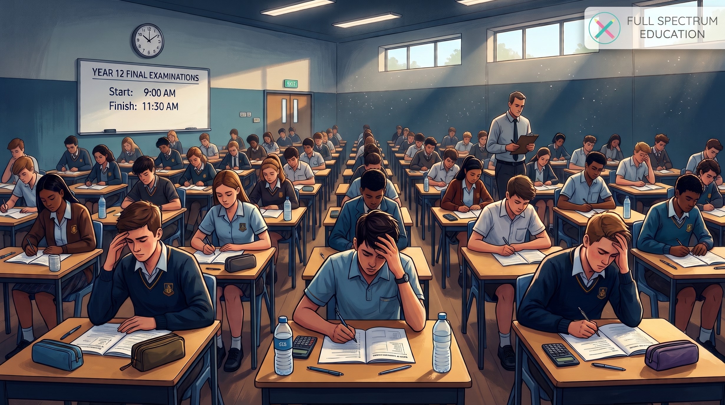Year 12 exams underway!